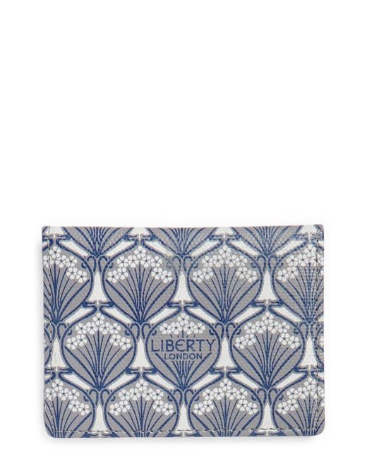 Liberty London Coated Canvas Card Case