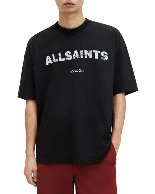 AllSaints Flocker Oversize Graphic T-Shirt