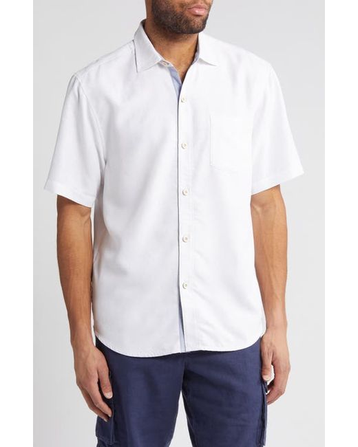 Tommy Bahama Coconut Point Keep it Frondly IslandZone Short Sleeve Performance Button-Up Shirt