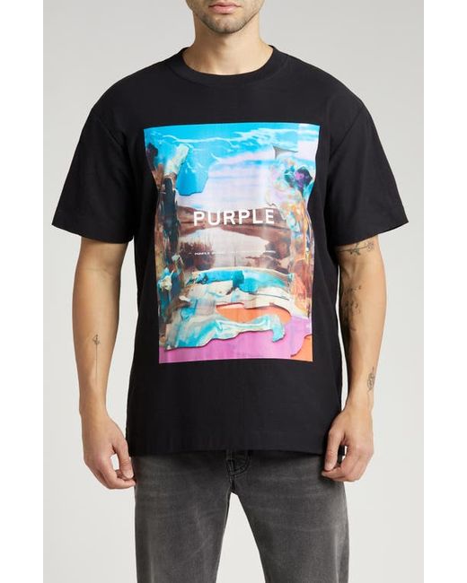Purple Brand Oversize Graphic T-Shirt