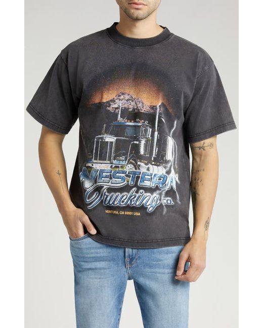 Alpha Collective Western Trucking Graphic T-Shirt