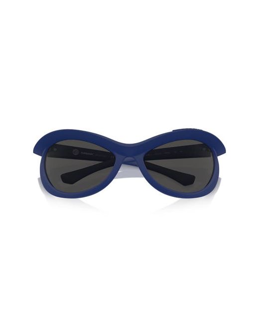 Burberry 66mm Oversize Irregular Sunglasses