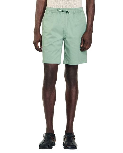 Sandro Gamma Cotton Blend Shorts