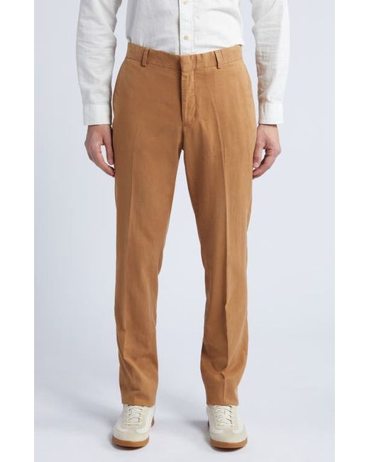 Nordstrom Trim Fit Flat Front Lyocell Blend Chinos