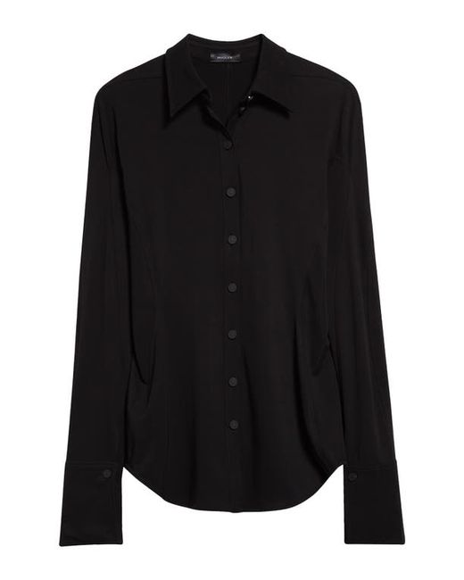 Mugler Long Sleeve Button-Up Shirt