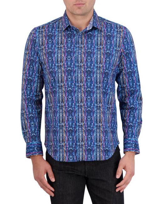Robert Graham Oasis Knit Button-Up Shirt