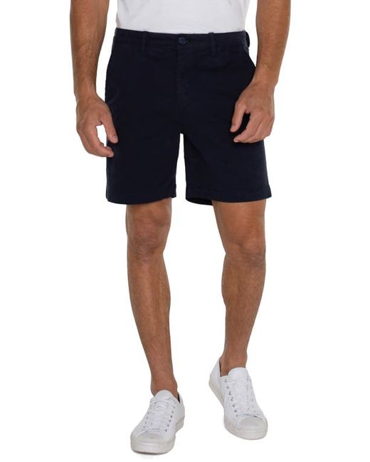 Liverpool Los Angeles Flat Front Stretch Twill Trouser Shorts