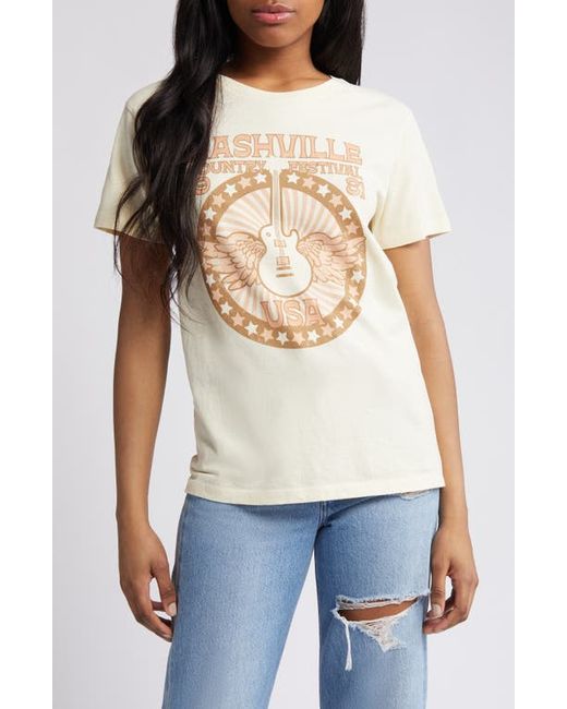 Golden Hour Nashville Cotton Graphic T-Shirt