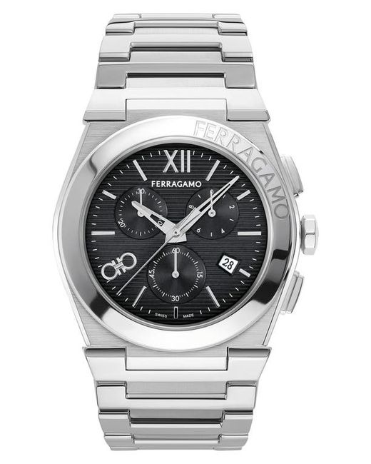Ferragamo Vega Chronograph Bracelet Watch 42mm