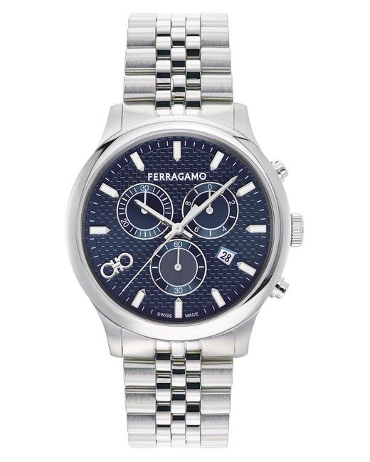 Ferragamo Duo Chronograph Bracelet Watch 42mm