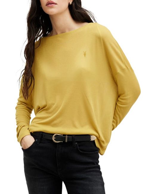 AllSaints Rita Oversize Long Sleeve T-Shirt