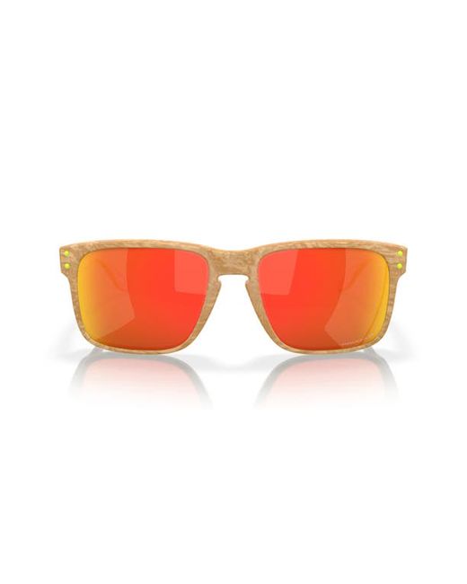 Oakley Holbrook 57mm Prizm Polarized Square Sunglasses Ruby