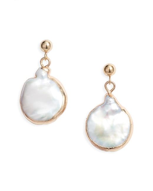Set & Stones Gracie Freshwater Pearl Drop Earrings