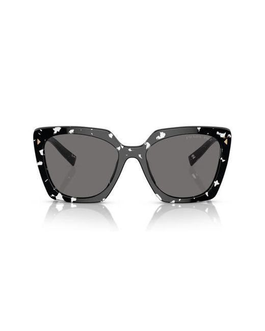 Prada 54mm Square Polarized Sunglasses