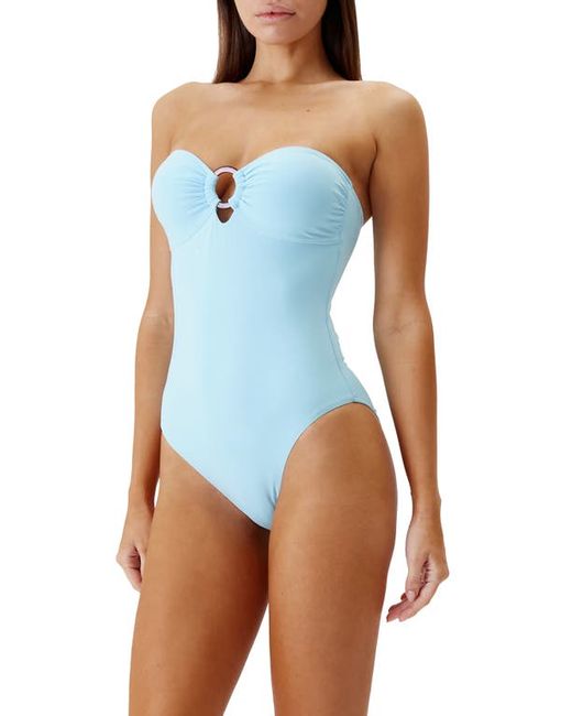 Melissa Odabash Barbuda O-Ring Strapless One-Piece Swimsuit