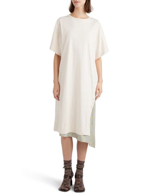 Dries Van Noten Oversize Asymmetric T-Shirt Dress