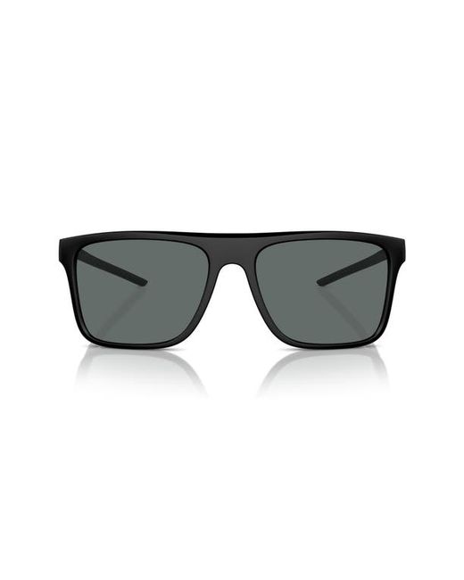 Scuderia Ferrari 58mm Polarized Flat Top Sunglasses