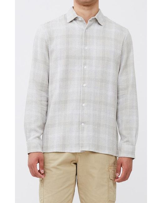 French Connection Barrow Dobby Check Button-Up Shirt