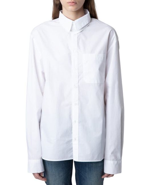 Zadig & Voltaire Tyrone Cotton Button-Up Shirt