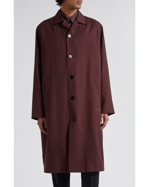 Jil Sander Oversize Longline Wool Coat