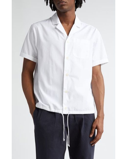 Noah NYC Short Sleeve Cotton Button-Up Camp Shirt