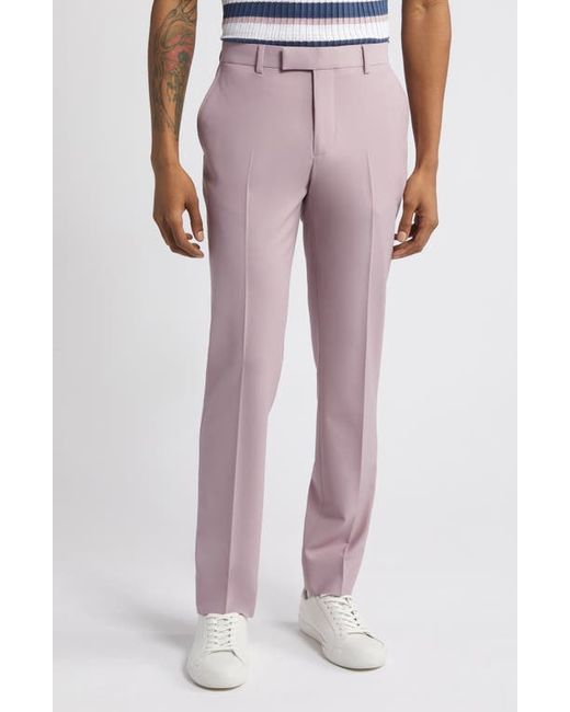Open Edit Solid Extra Trim Wool Blend Trousers