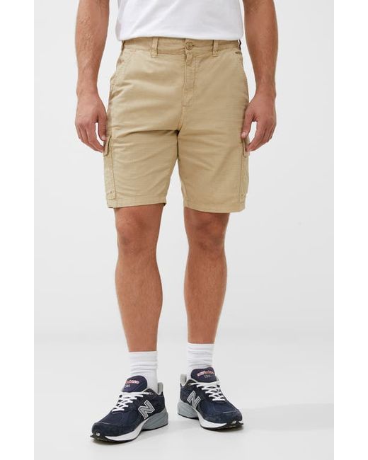 French Connection Ripstop Cotton Cargo Shorts