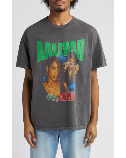 Merch Traffic Aaliyah One a Million Cotton Graphic T-Shirt