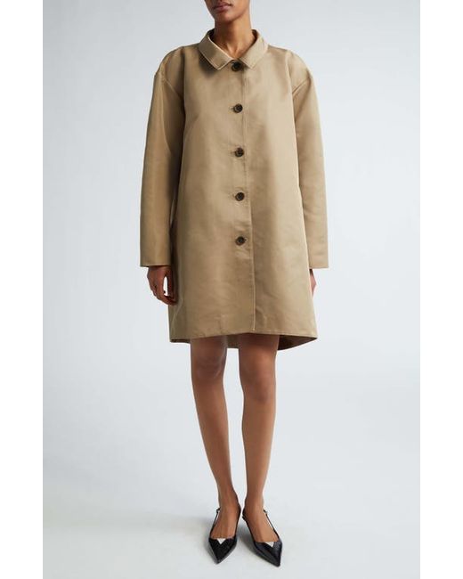 Puppets and Puppets Windblown Sateen Twill Coat