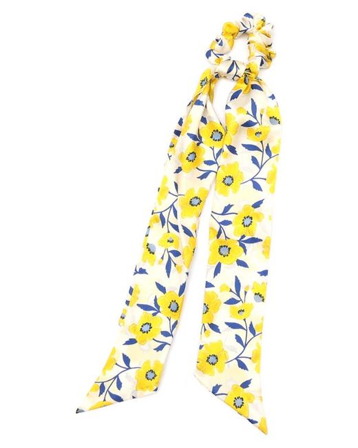 Kate Spade New York sunshine floral silk covertible hair tie