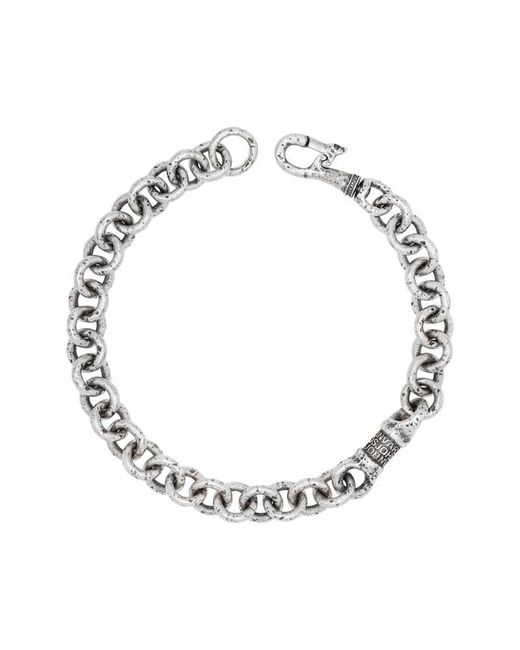 John Varvatos Artisan Sterling Chain Bracelet