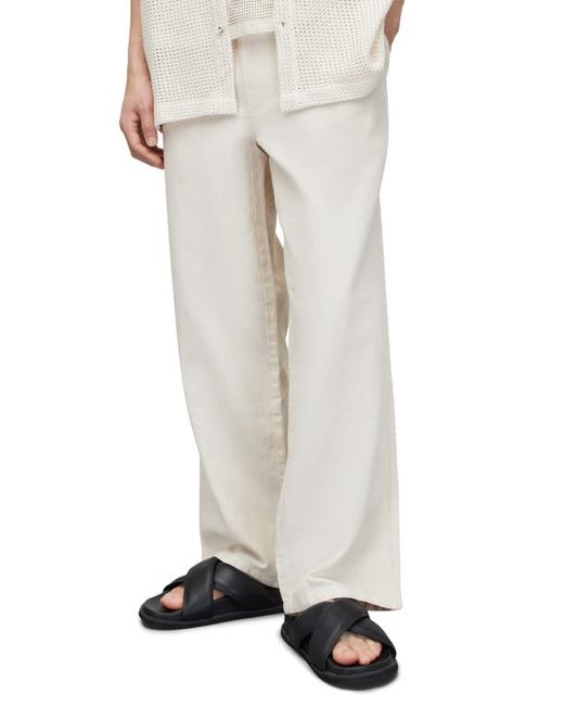 AllSaints Hanbury Cotton Linen Drawstring Trousers