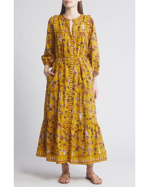 Cleobella Dinah Long Sleeve Organic Cotton Voile Dress