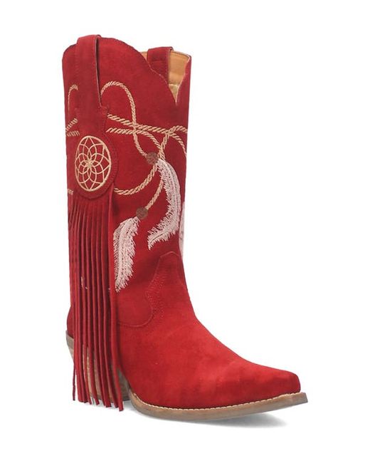 Dingo Day Dream Fringe Embroidered Western Boot