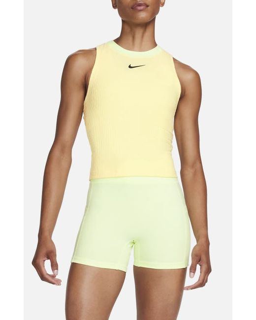 Nike Court Slam Dri-FIT Tennis Tank Top Soft Barely Volt