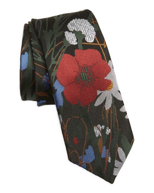Burberry Floral Silk Tie