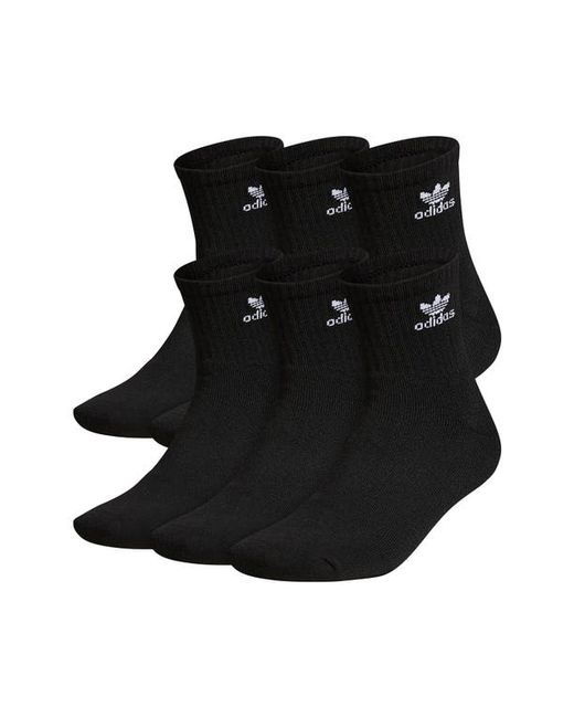 Adidas Originals Trefoil 6-Pack Quarter Socks