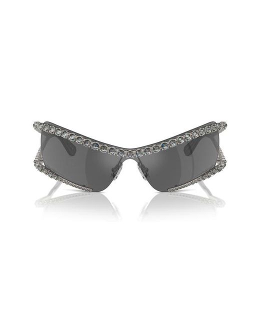 Swarovski Crystal Irregular Sunglasses
