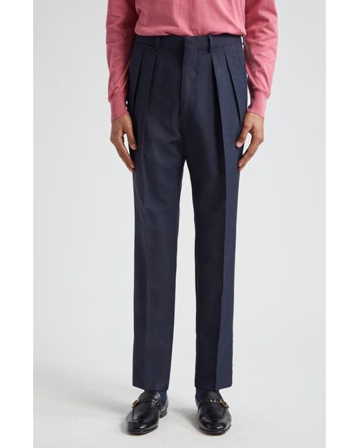 Tom Ford Atticus Tailored Silk Trousers