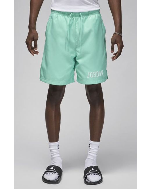 Jordan Essentials Poolside Shorts Emerald Rise/White