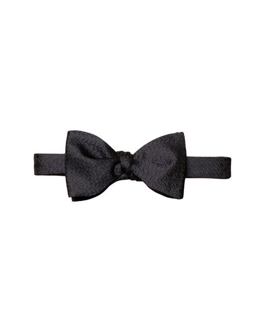 Eton Navy Textured Silk Bow Tie