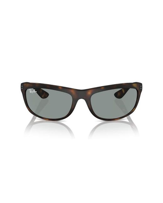 Ray-Ban 62mm Oversize Rectangular Sunglasses