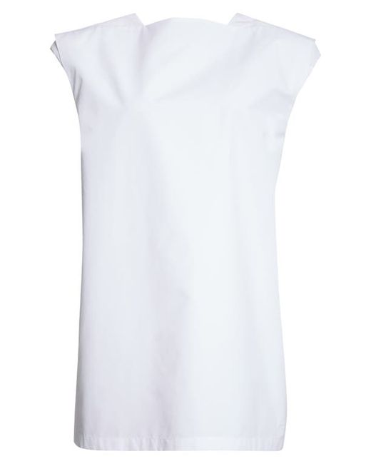 Jil Sander Oversize Sleeveless Cotton Top