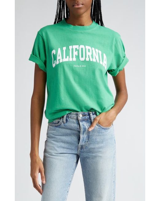 Sporty & Rich California Cotton Graphic T-Shirt