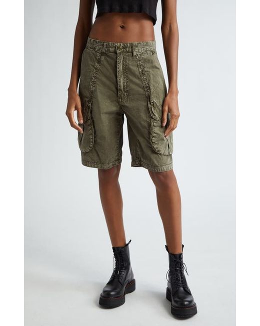 R13 Relaxed Cotton Cargo Shorts