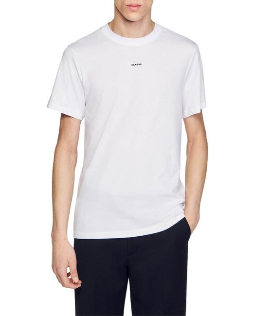 Sandro Logo Cotton T-Shirt