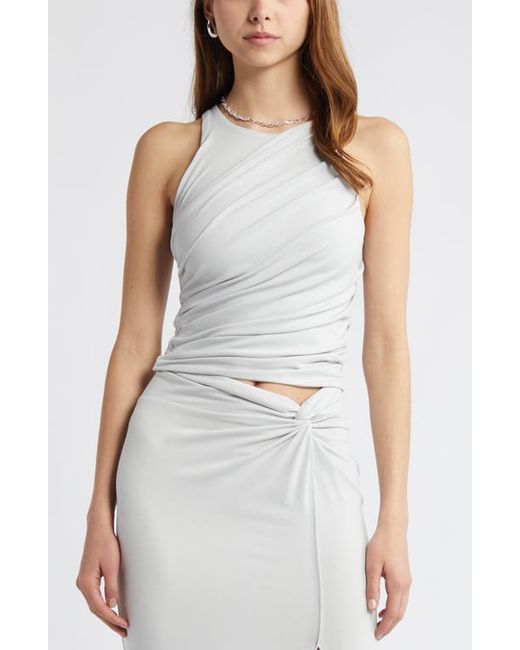 Open Edit Side Ruched Tank