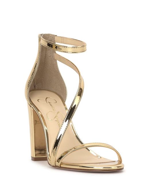 Jessica Simpson Sloyan Ankle Strap Sandal Gold/Gold