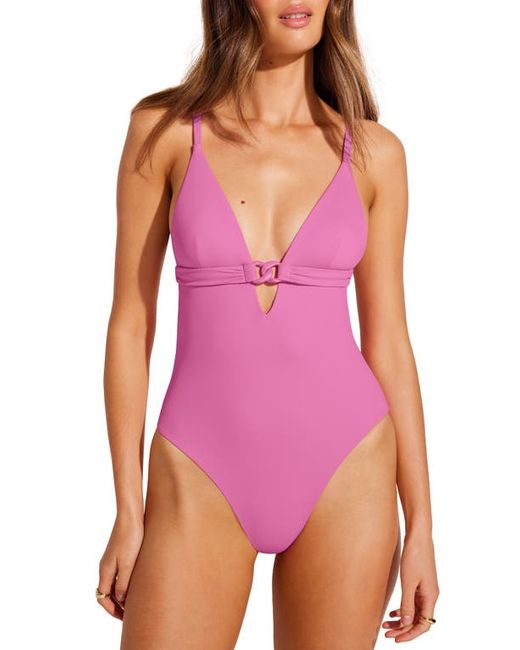 Vitamin A® Vitamin A Luxe Link One-Piece Swimsuit