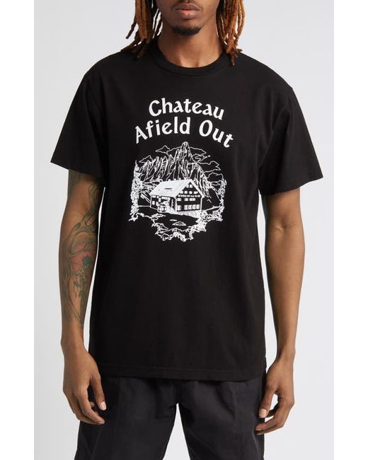 Afield Out Chateau Cotton Graphic T-Shirt